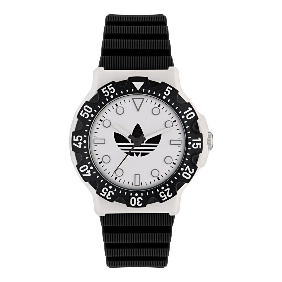 Adidas Originals Discoverer Two AOSY25516 Horloge - Siliconen - Zwart - Ø 40 mm