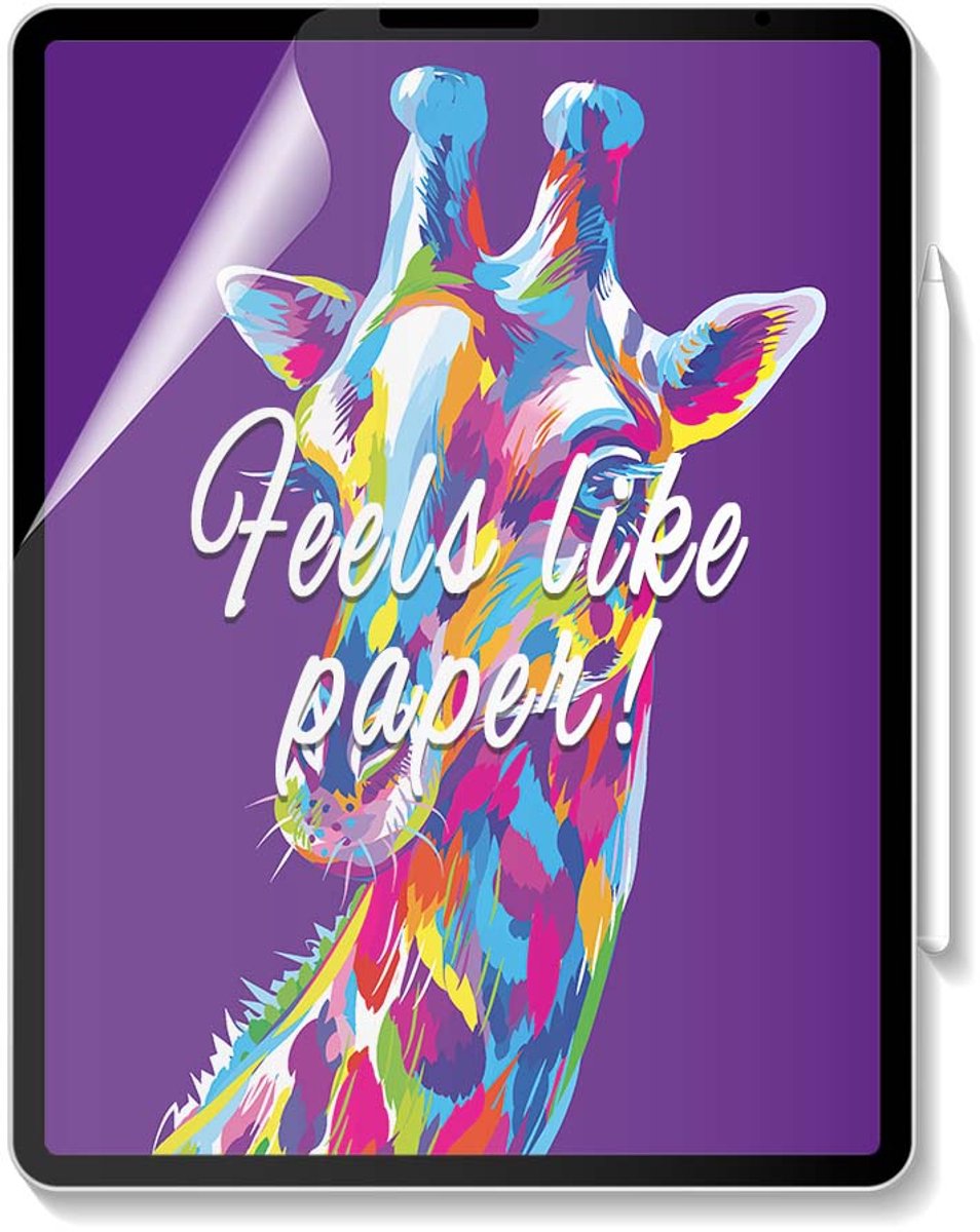 Casecentive Paper look and feel screenprotector iPad Pro 11 2024