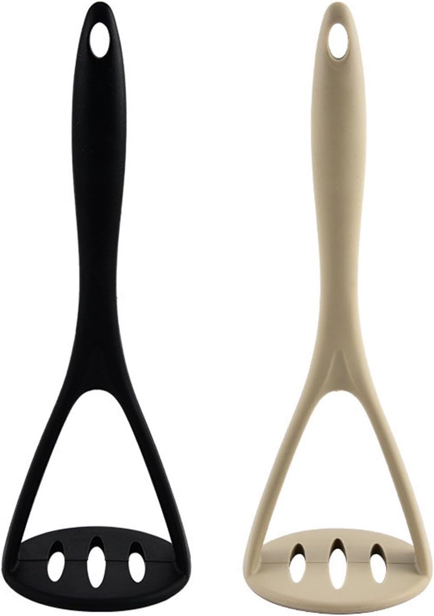Aardappelstamper - Modderpers - Aardappels Purreren - Goede Flexibiliteit - 265 cm - Zwart