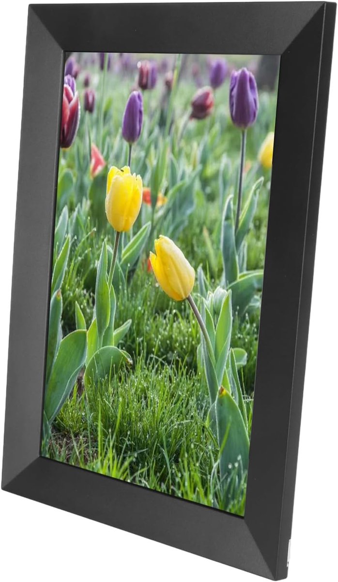 Digitale Fotolijst - WiFi Display - Foto's Delen - Zwaartekracht Sensing - 10.1 Inch HD - Zwart