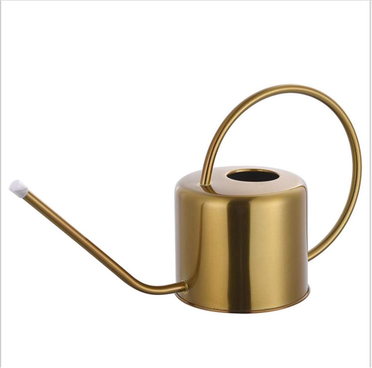 Metalen Gieter - Waterkoker Tuin - Planten Water Geven - Lange Dunne Uitloop - 1.3 Liter - Goud