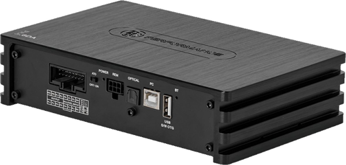 DLS Performance Advantage 4x25W 4to6 DSP Versterker - 6 Kanaals DSP en OEM Integratie voor Auto Audio Upgrade