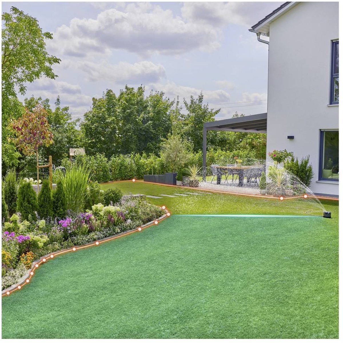 Gardena Kit d’arrosage AquaPrecise hors sol