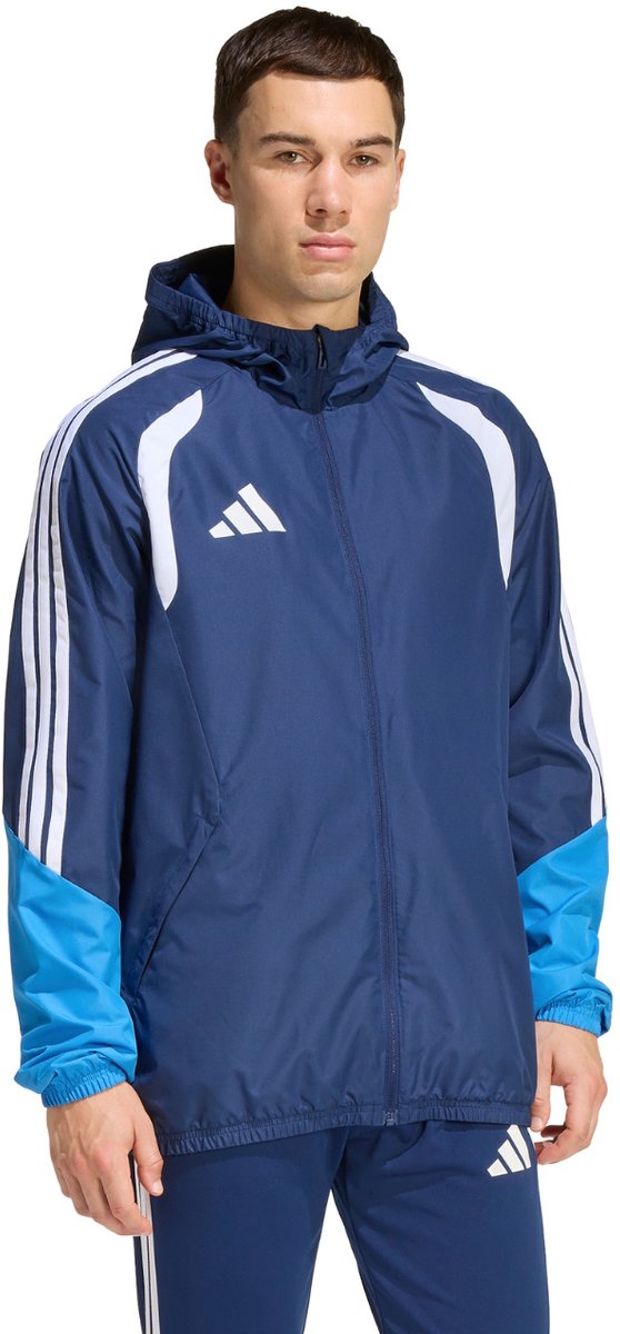 adidas teamwear Jas Heren adias Tiro 26 Competition All Weather Donkerblauw - Maat S