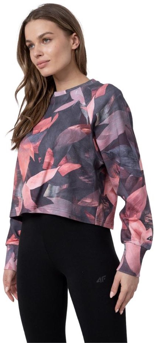 4F Sweater Dames Multicolor allover 90A - Maat XXL