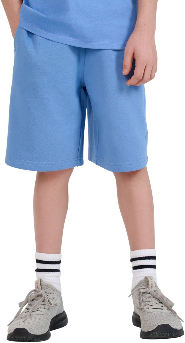 4F Short Jongens CAS Blauw - Maat 140cm