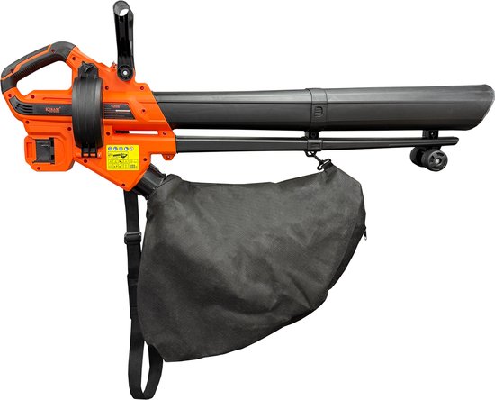 Kibani Accu Bladblazer en Zuiger - Incl. 2x21V Accu's - 3-in-1 Bladeren Zuigen, Blazen en Shredden - 15:1 Shredder - 35L Verzamelzak - Oplaadbare Accu’s - Tuinblazer - Lithium Accu - Lichtgewicht en Krachtig van Kibani — afbeelding 2