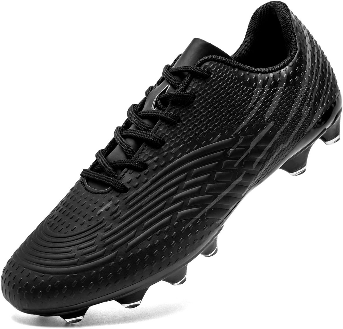 Voetbalschoenen Heren met Hoge Nop voor Gras en Zaal | Antislip Trainingsschoenen