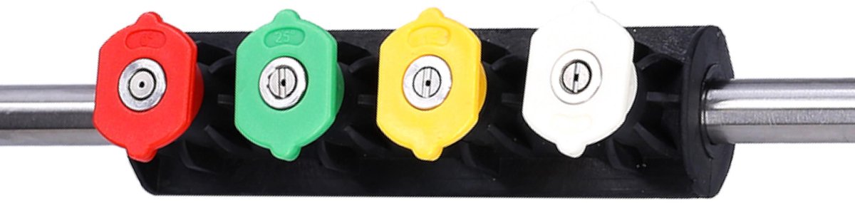 Sillar Spuitlans met 5 Spuitdoppen voor Hogedrukreiniger – Geschikt voor Parkside & Lavor – Bayonet Aansluiting – 1 Set – foto 6