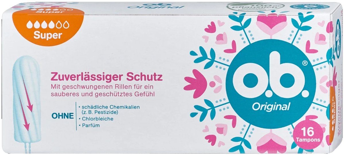 OB tampons ProComfort Super 16 stuks