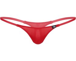 Herenslip Micro Slip G-String Rio Tanga Lage Taille Transparant Ondergoed Suède