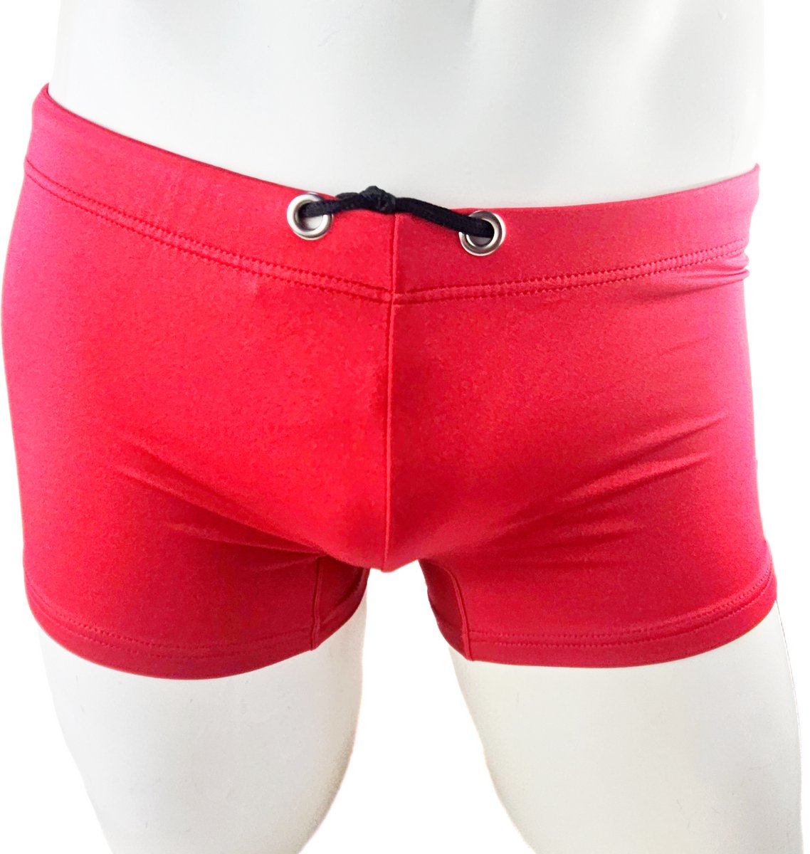 BamBella ® - Zwembroek - Maat L/XL - zwemshorts - Rood short kort man mannen heren