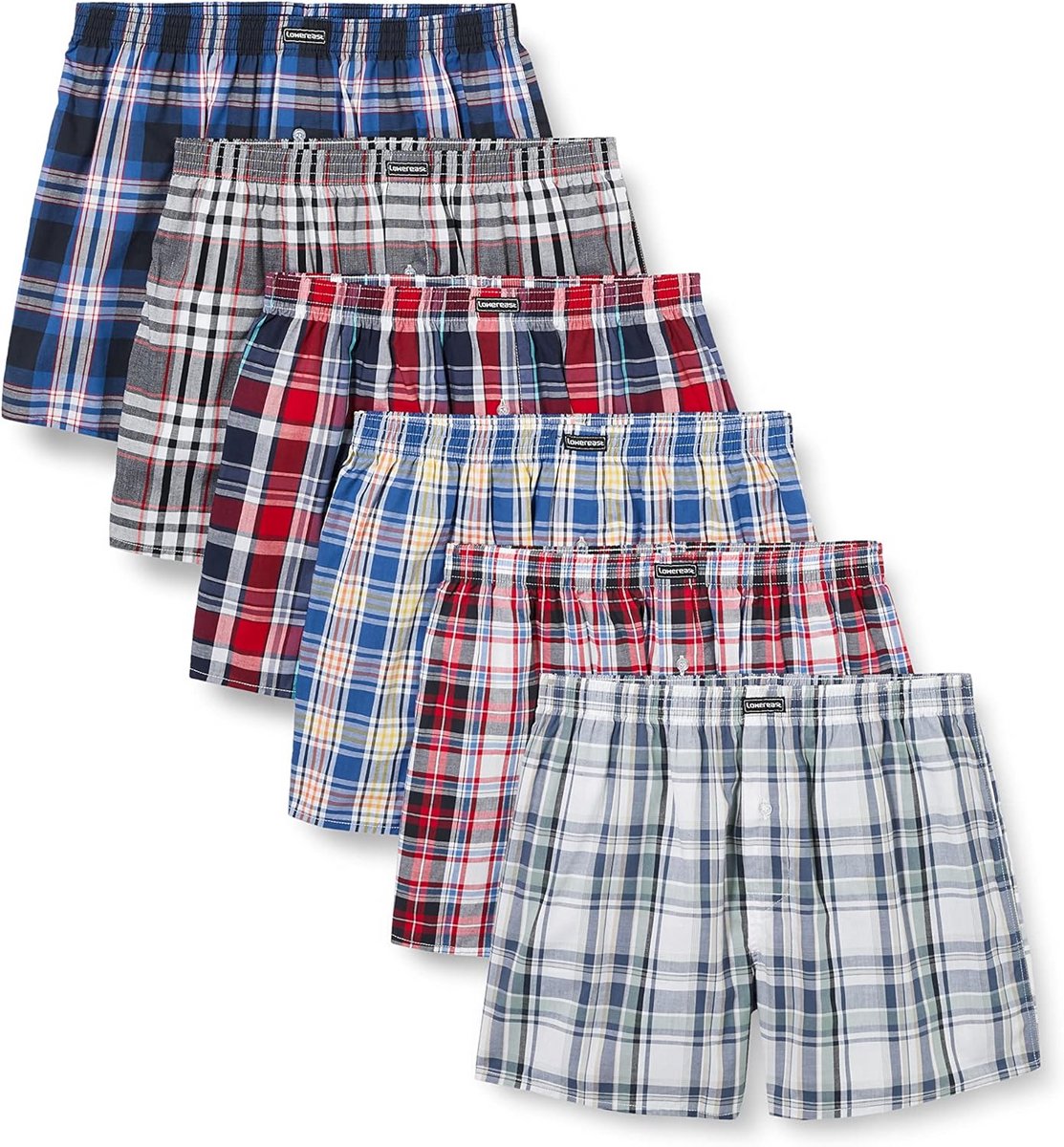 Heren Boxershorts Katoen Geruit – Zacht en Comfortabel Ondergoed