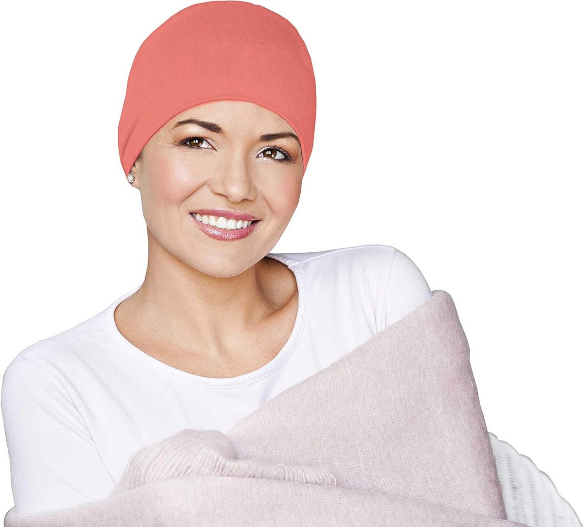 Zachte Katoenen Slaapmuts Unisex - Comfortabele Chemo Hoofdbedekking voor Nachtrust