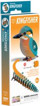 EUGY 3D Puzzel - Ijsvogel - Vogels - Duurzaam - Verzamel Ze Allemaal - 6 Jaar
