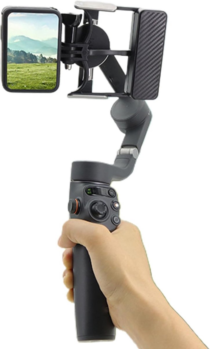 Lichtgewicht Adapter Mount voor Handheld Gimbal Stabilisator - Voor Actie Camera's