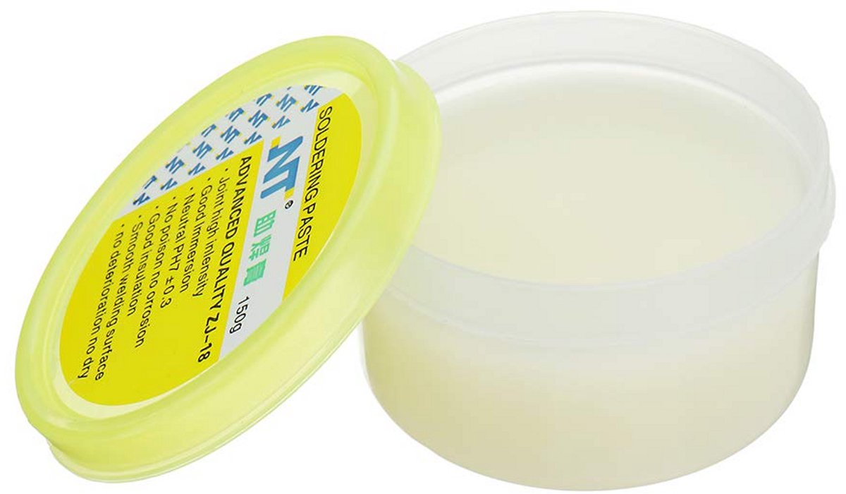 Hoogwaardige Soldeerpasta Geel 150g voor Precisie Reparaties