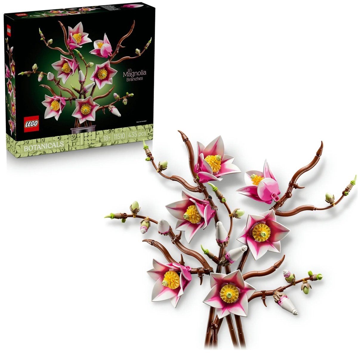 LEGO Botanicals Magnoliatakken - 11510 — afbeelding 12