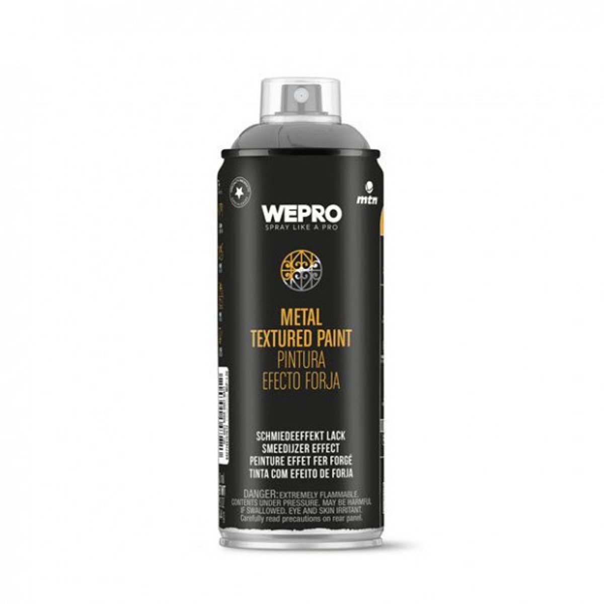 Spuitbus MTN WEPRO FORGED EFFECT PAINT GREY 400ML