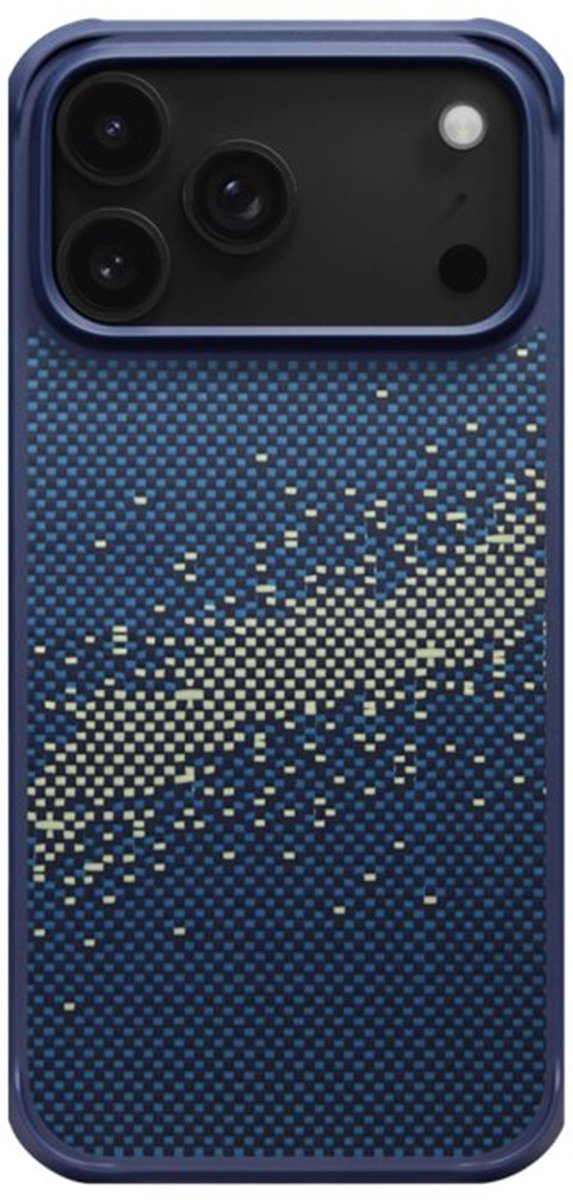 Pitaka ProGuard hoesje iPhone 17 Pro Max – Compatibel met MagSafe – MIL-STD-810H valtest goedgekeurd – Voorzien van Aramid Fiber - Blauw
