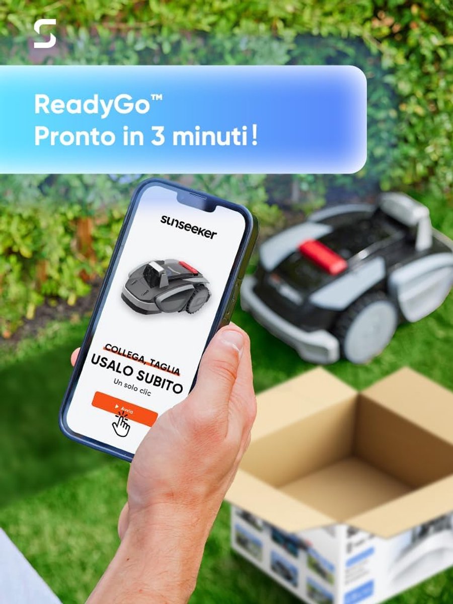 Robotmaaier Gazons Pro 600 m² met Vision AI - afbeelding 3