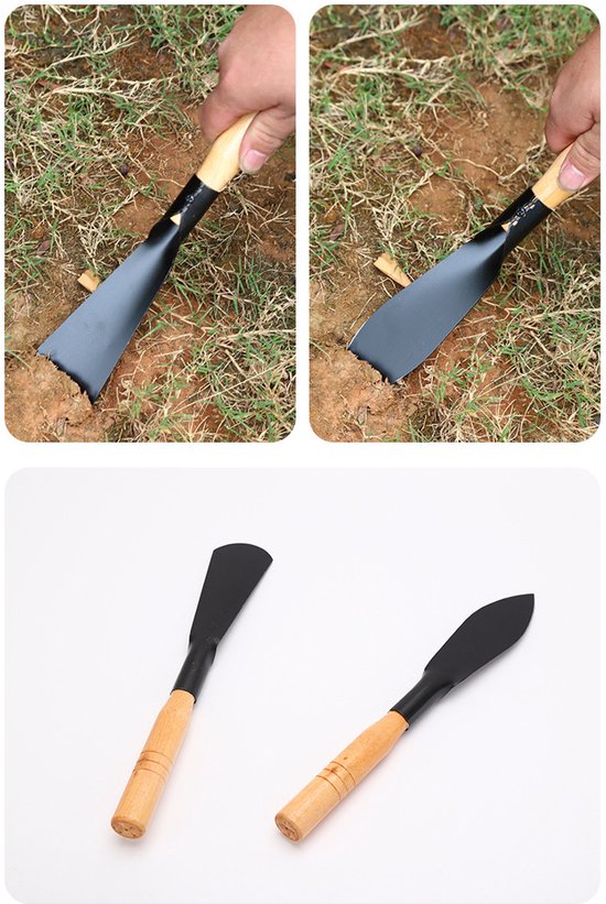 2 stucks kleine handgereedschappen geschikt voor in de tuin, geschikt voor Moederdag, verjaardagen en buitenactiviteiten. — afbeelding 2
