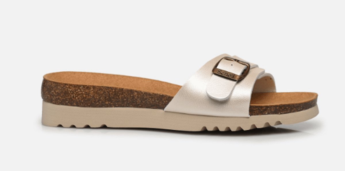 Scholl Dames Slipper | Goud | Maat: 37
