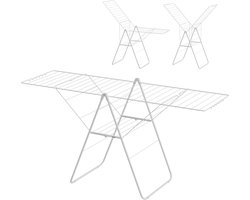 Wasrek - Droogrek Inklapbaar - 27 meter drooglengte - Wit – Bodo