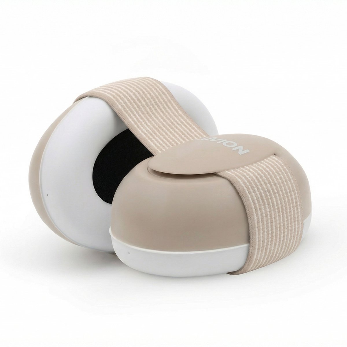 LUVION® Baby Gehoorbeschermer - Premium gehoorbescherming voor je baby - tot 3 jaar - Sandy Beige – foto 2