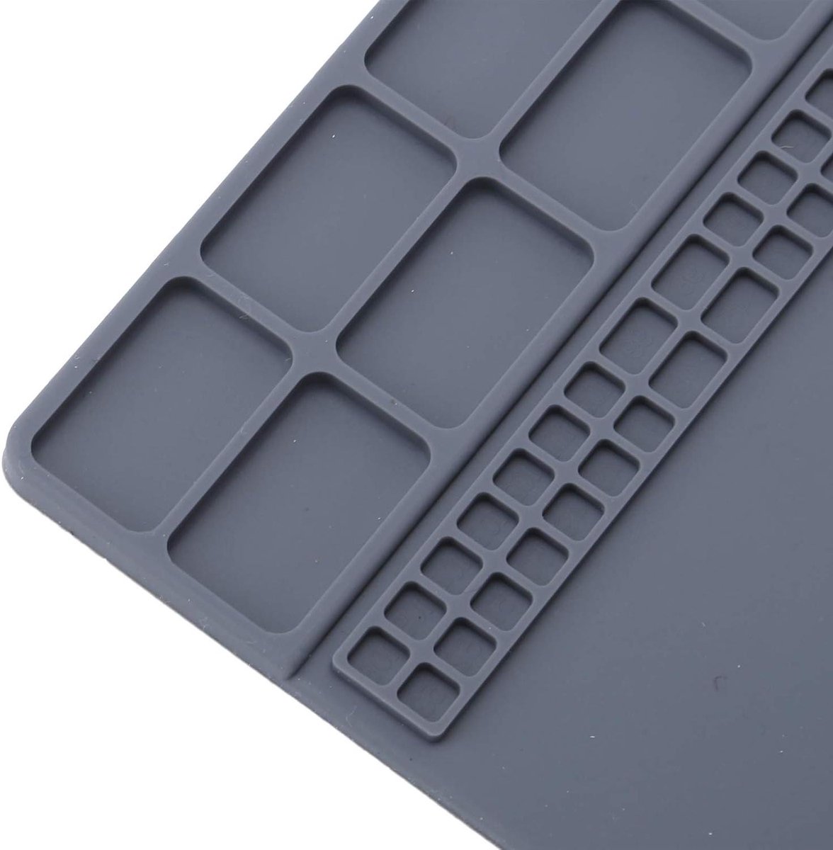 Rubberen antislip placemats voor keuken, tafel en horloge, grijs - reparatie en onderhoud accessoires voor elektronica.