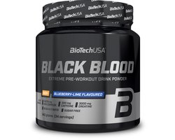 BioTech USA BioTech USA BioTechUSA Zwart Bloed NOX+ Pre-Workout Formule met cafeïne, creatine en tyrosine Suikervrij 340 g Blueberry-lime