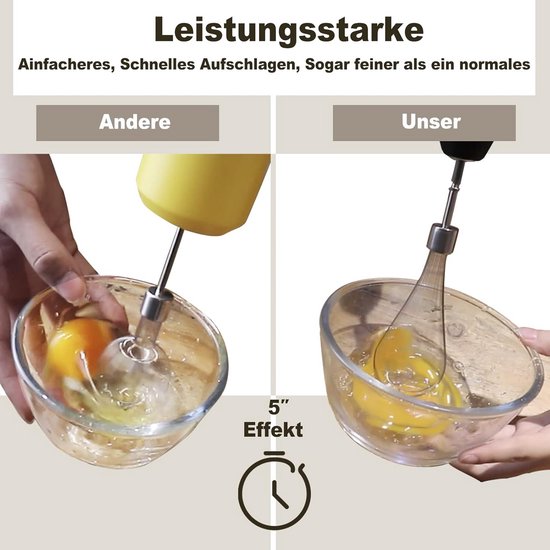 3-delige Accessoire Set voor Elektrische Mixer Roestvrij Staal — afbeelding 5