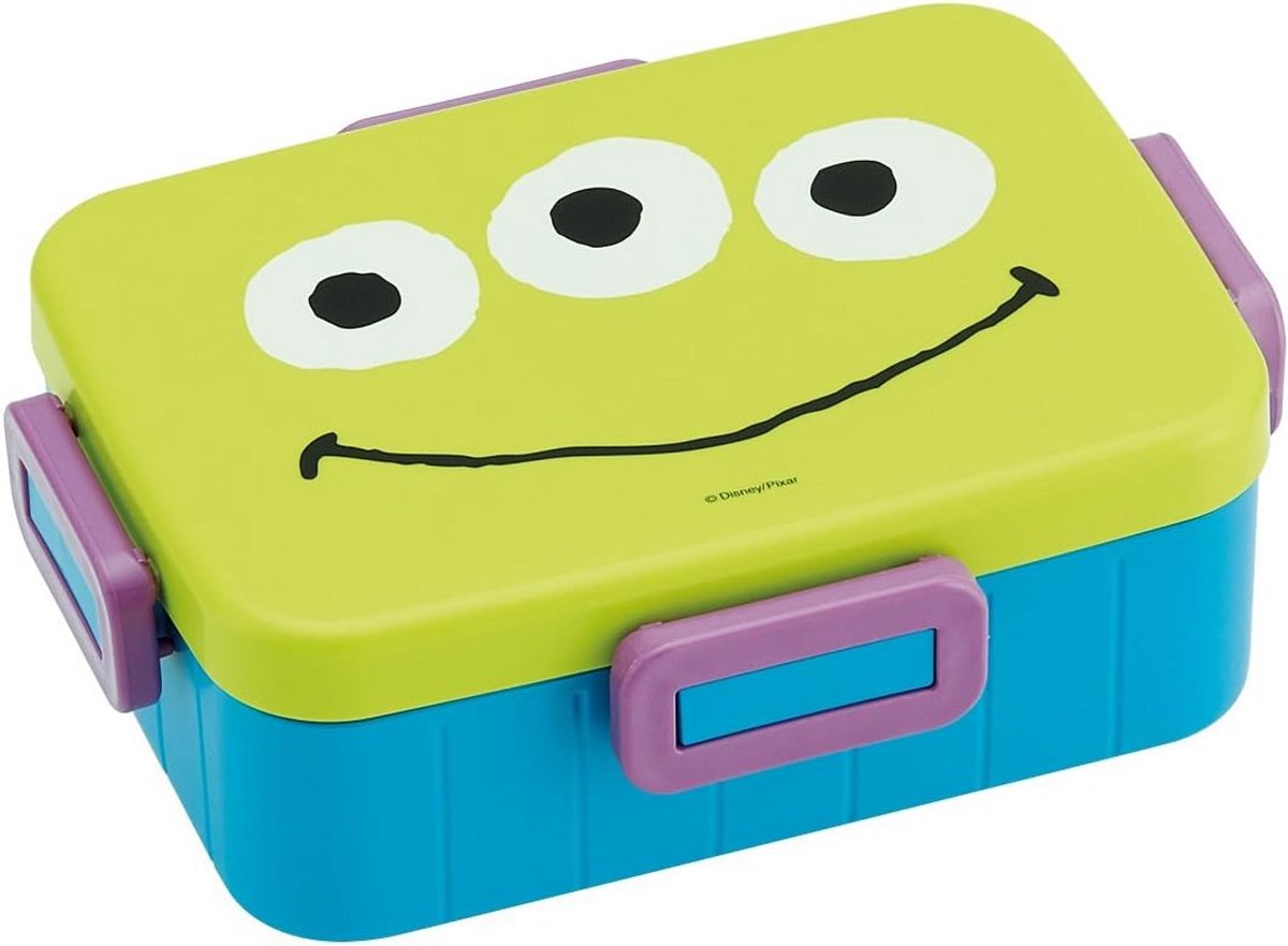 Lunchtrommel met 4-puntsluiting 650 ml met Alien design