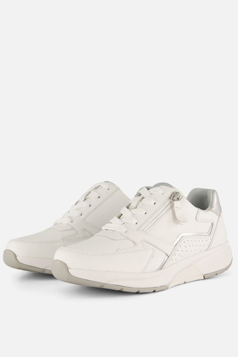 Gabor Rollingsoft Sneaker wit Leer
