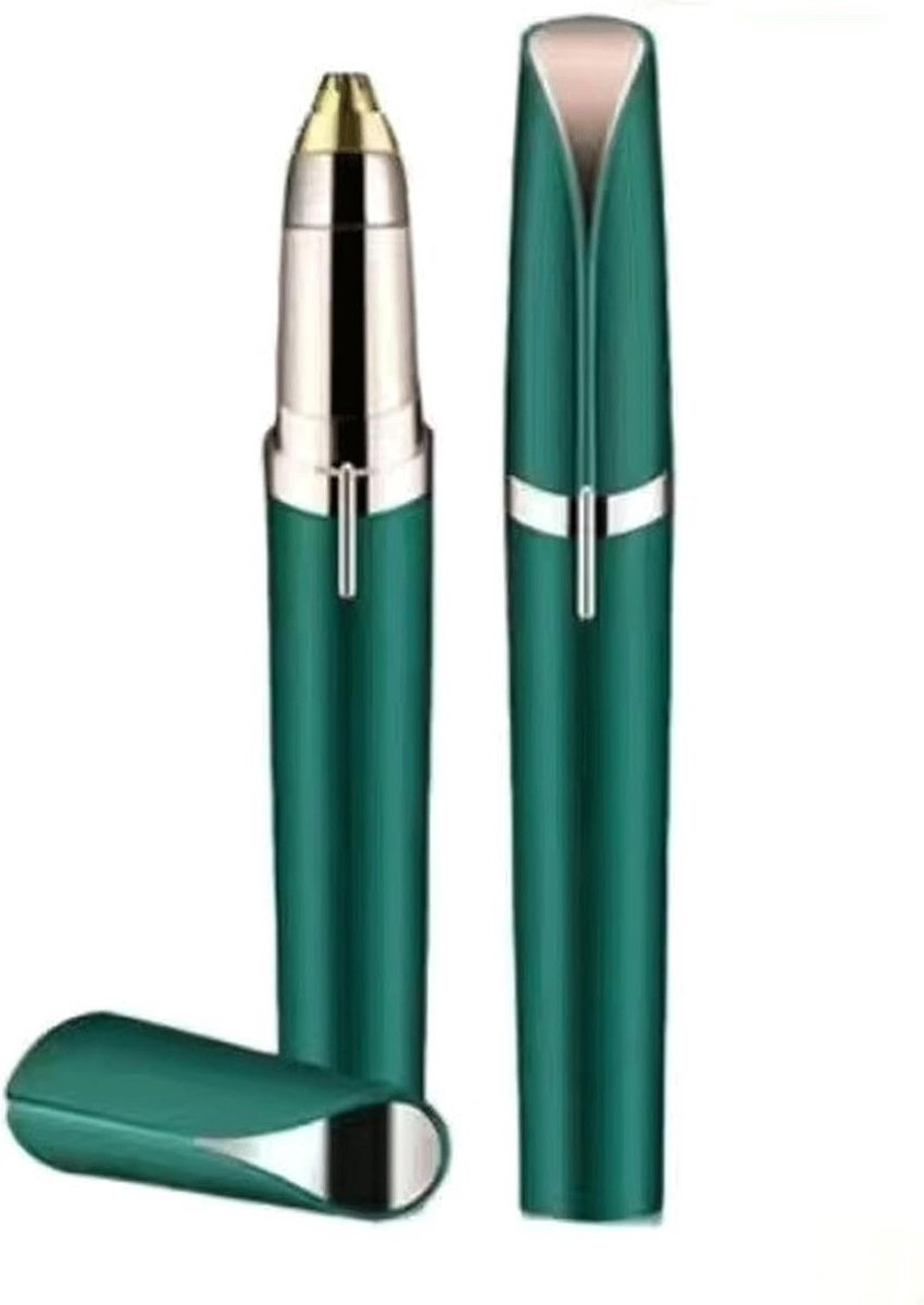 Elektrische Wenkbrauwtrimmer voor Dames - Pijnloze Ontharing Gezicht, Bovenlip & Kin