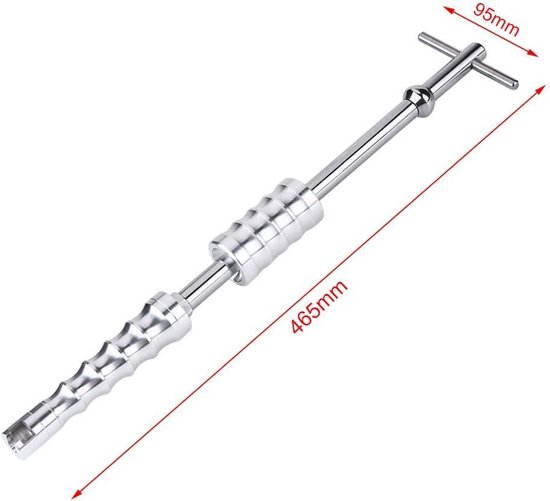 Paintless Dent Repair Set – Brugtrekker Met 6 Treklipjes Voor Auto, Koelkast, Wasmachine