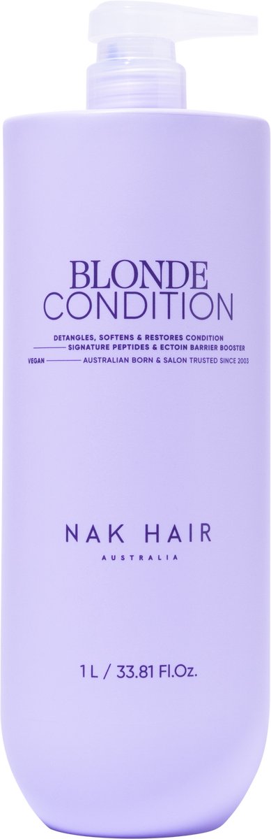 Nak Hair - Blond Conditioner - 1000 ml & Nak Hair - Blond Shampoo
