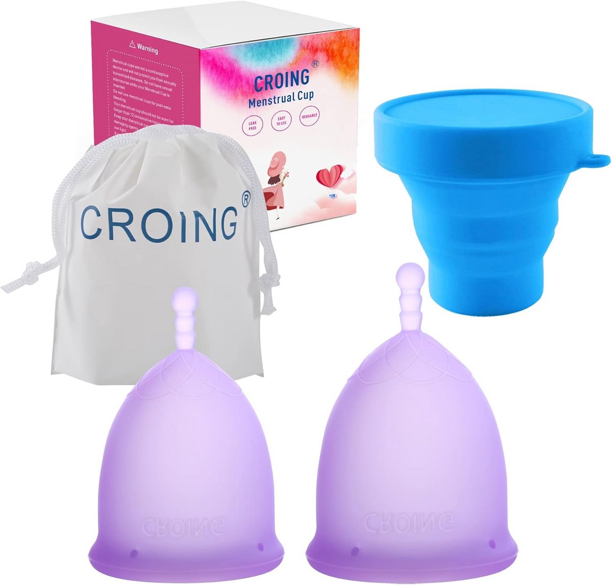 Menstruatiecup 2.0 - Veilige en comfortabele cup voor vrouwen