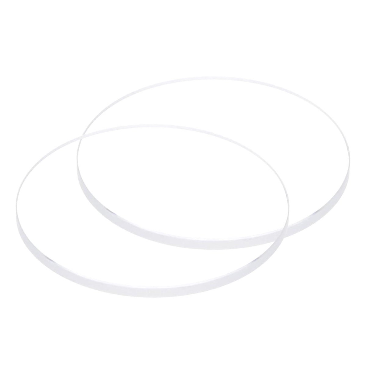 Allecto - Horloge reparatie set - Transparant glas - Horlogemakers - 2 stuks - Lens 30mm - Vervangende reparatie - Geschikt voor horloges met diameter 30mm - Plat mineraalglas met hoge transparantie