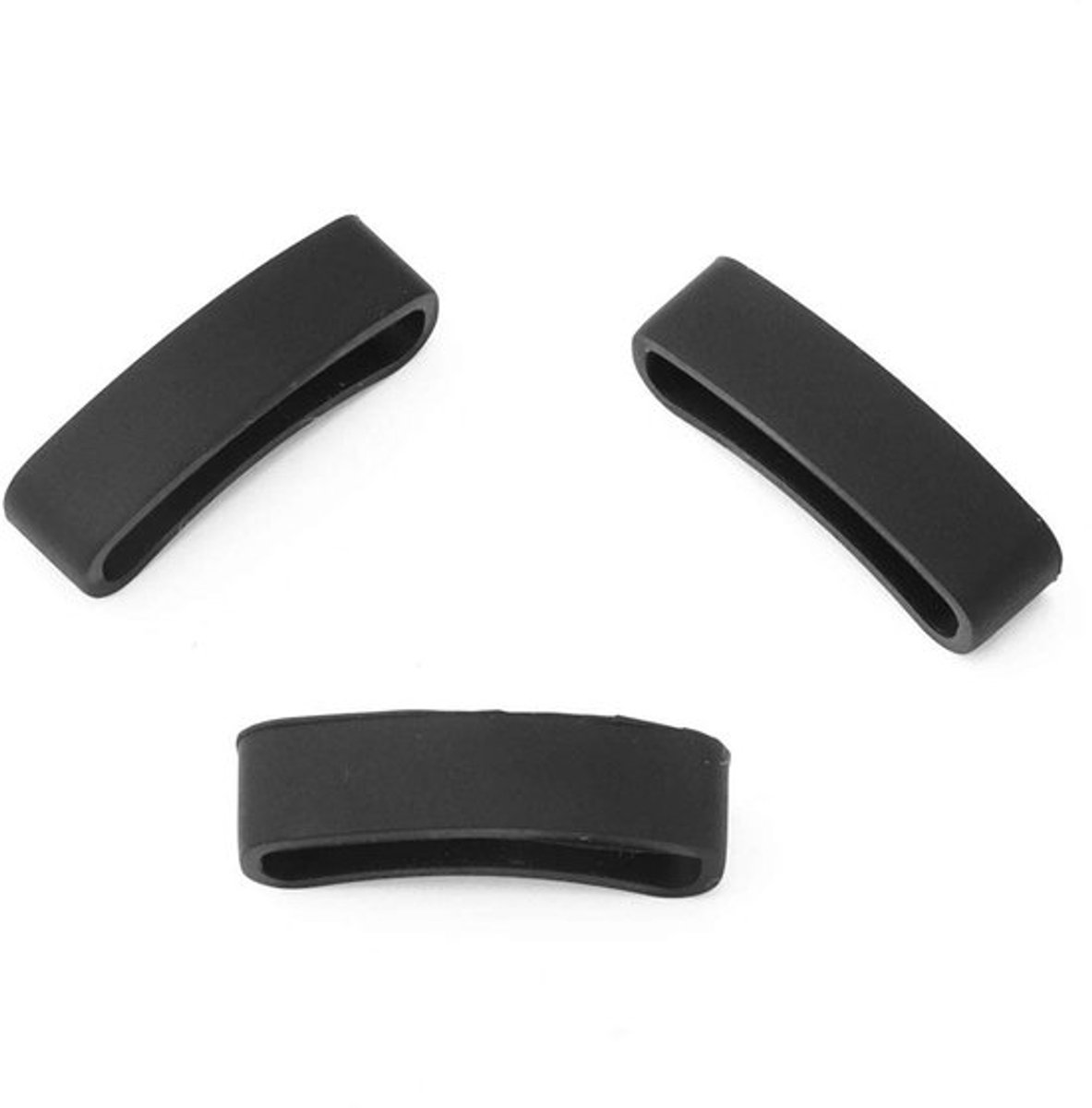 KARZO - Geschikt voor SUUNTO CORE siliconen horlogeband beveiligingshouder, horlogeband lusring, 3 stuks voor horlogemaker mannen vrouwen