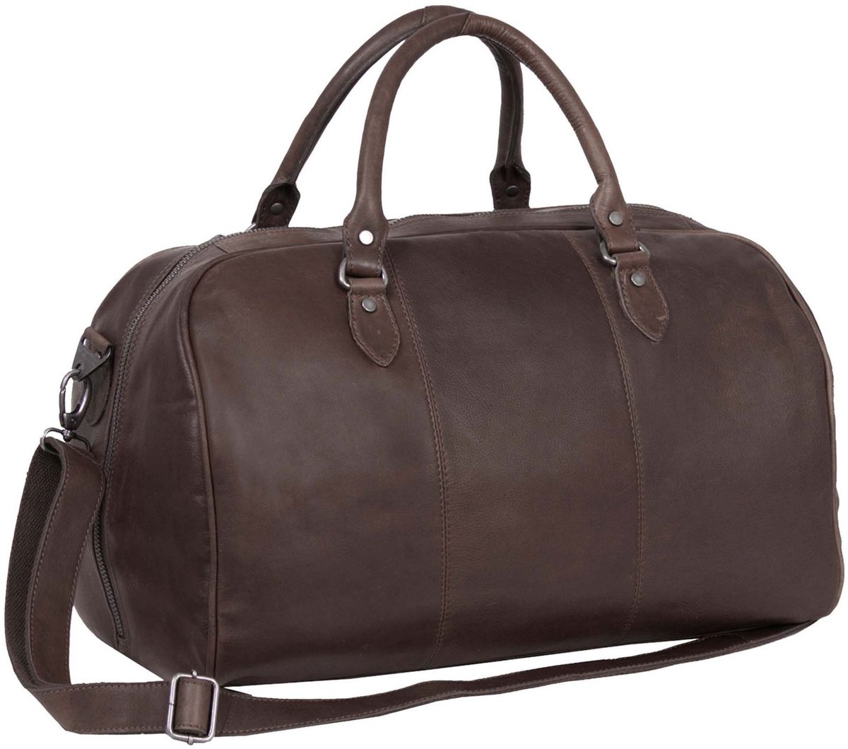 The Chesterfield Brand - Leren Weekendtas Bruin Liam