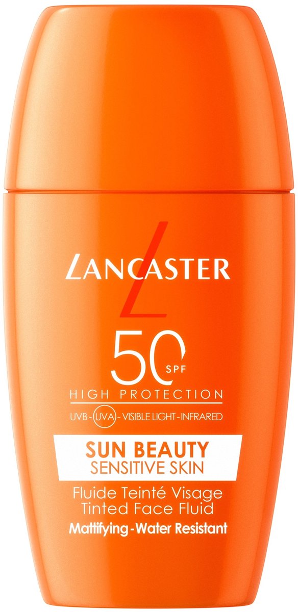 Lancaster Sun Sensitive Tinted Mattifying Fluid zonnebrand - SPF 50 - 30 ml