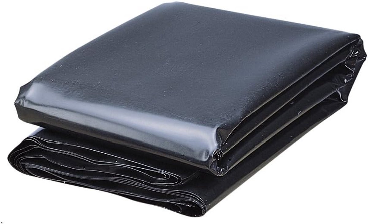 Stevige Vijverfolie Zwart 3 x 2,5 meter – Duurzame EPDM Vijverrubber voor Tuinvijvers