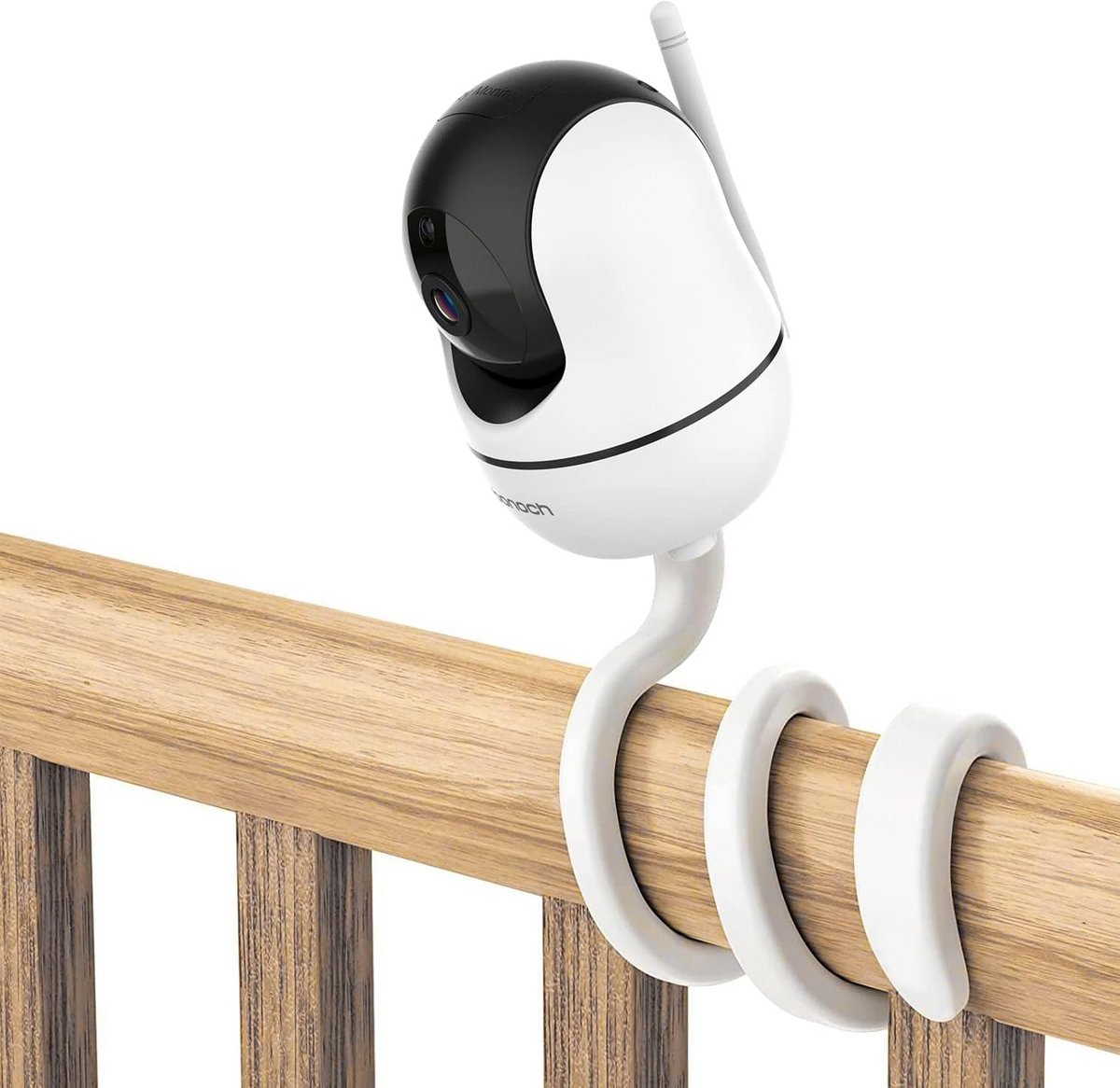 Flexibele Wiegbeugel voor Babyfoon zonder Boren, Universele Babycamera Houder voor Elke Kinderkamer