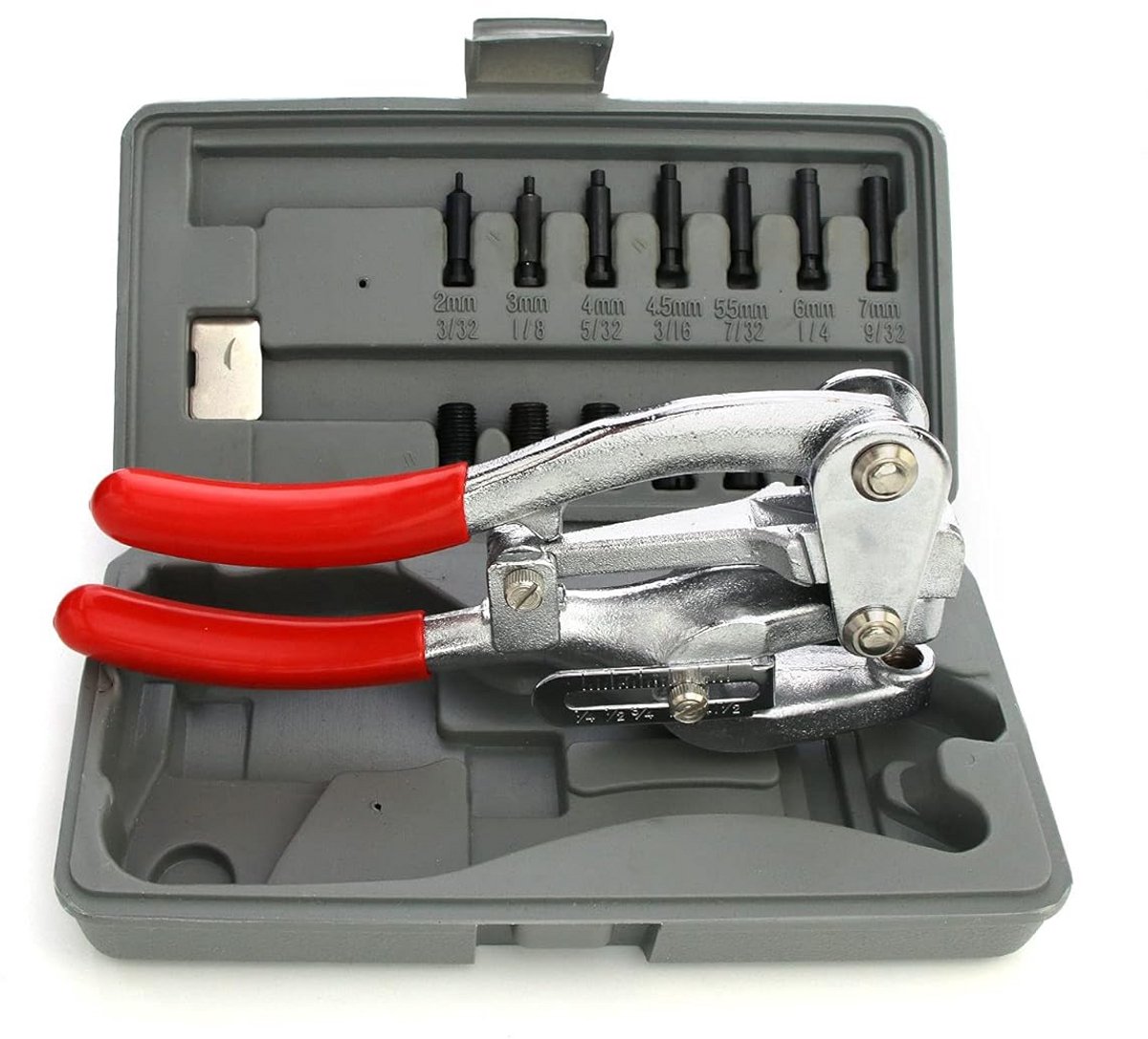 Stansstift voor leer riemen papier kleding 2 mm tot 7 mm
