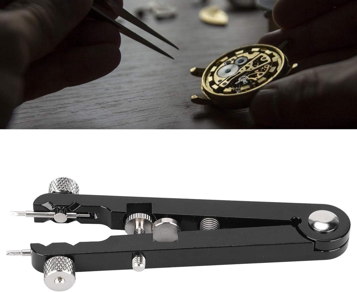 Horlogebandveerstang - Vormige tang voor horlogebandjes - 8 pinnen - Horlogeband verwijdering gereedschap - Reparatieset met veerstang