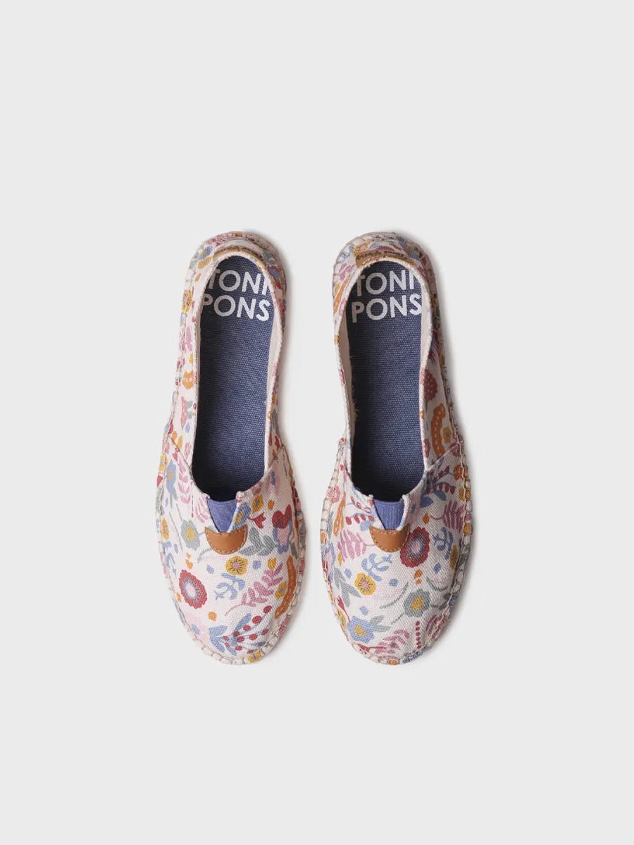 Klassieke unisex espadrille met print | BLANES-TJ