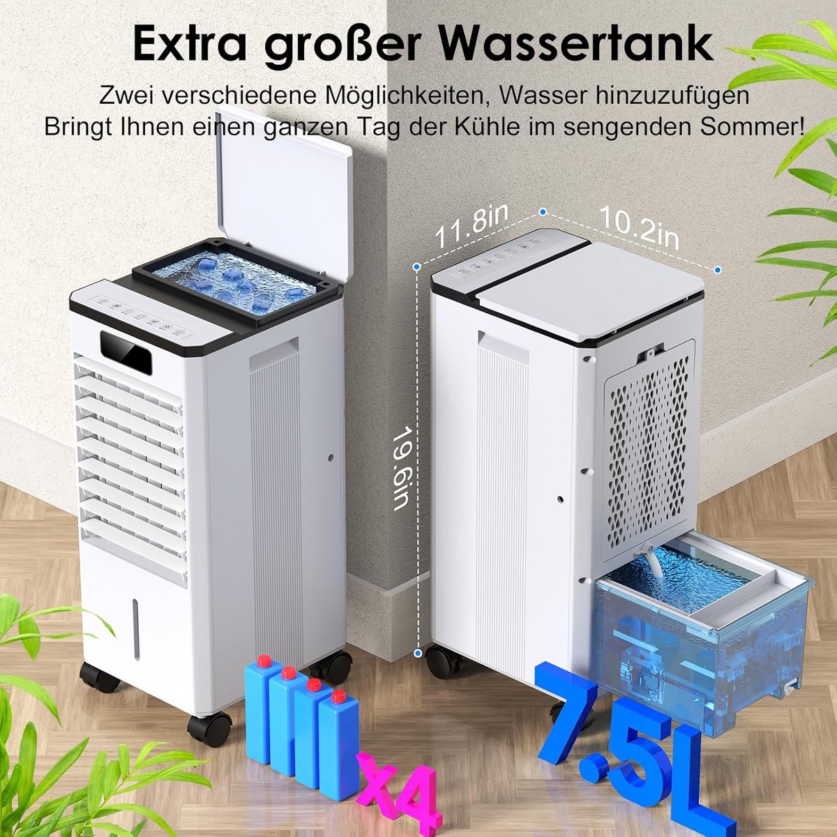 Airco Zonder Afvoerslang - Aircooler - Airconditioning - Koeling – foto 3