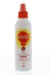 Vision spray met SPF 50, langdurige zonnebescherming, met rode dop.