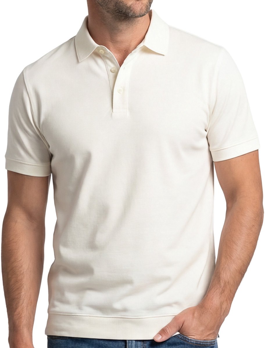 RAGMAN Heren poloshirt Basic